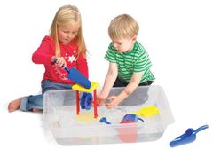 Clear Desktop Sand and Water Tray