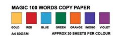 Magic 100 Words A4 Copy Paper 80gsm Pk 210 2770009247710