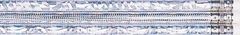 Pencils - Silver Glitz  - Pk 100 MP629A