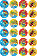 Sporty Bugs - Merit Stickers