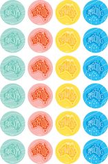 Amazing Australia - Merit Stickers
