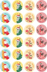 Christmas - Merit Stickers