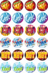 So Cool it's Hot - Merit Stickers (Pack of 96)