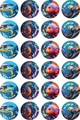 Sea Creatures - Photo Merit Stickers (Pack of 96)