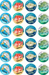 Australian Fish - Merit Stickers (Pack of 96)