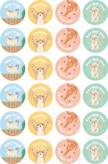 Happy Cats - Merit Stickers