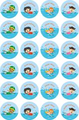 Swimming - Extracurricular Stickers (Pack of 96)