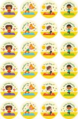 Kids Mindfulness - Extracurricular Stickers (Pack of 96)