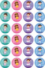 Ballet - Extracurricular Stickers (Pack of 96)