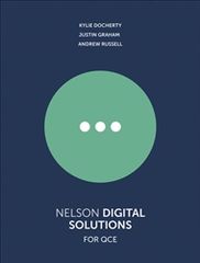 Nelson Digital Solutions for QCE Units 1-4 Student Book with 4 Access Codes 9780170420655