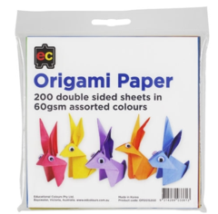 Origami Paper Pack 200 - Double sided Pattern