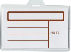 ID Pouch Pk 20 Clear PVC Osmer Landscape 96X63mm 9313023200014