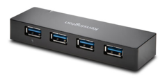 KENSINGTON® UH4000C USB 3.0 4 PORT HUB WITH CHARGING