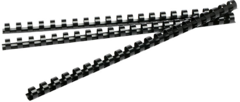 REXEL® BINDING COMB 12.5MM BLACK PK100