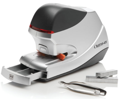 REXEL® STAPLER ELECTRIC OPTIMA 45 SILV/BLK