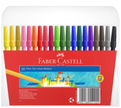 Felt Pens Fine Pk 24 Faber Castle