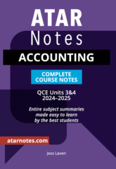 ATAR Notes QCE Accounting 3&4 Notes