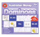 Australian Money Dominoes
