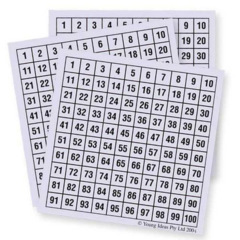 Sticker – Numbers 1-100 Pk 30