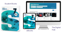 Pearson Science 7 Student Book, eBook and Hub
