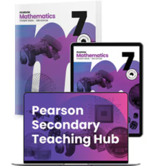 Pearson Mathematics 7 Student Book, eBook and Hub, 3rd edition