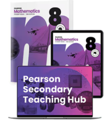 Pearson Mathematics 8 Student Book, eBook and Hub, 3rd edition