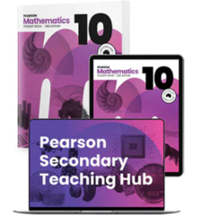 Pearson Mathematics 10 Student Book, eBook and Hub, 3rd edition