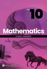 Pearson Secondary Teaching Hub Year 10 Mathematics Student Companion, 1st edition