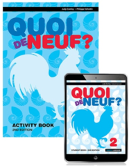 Quoi de Neuf ? 2 eBook and Activity Book, 2nd edition