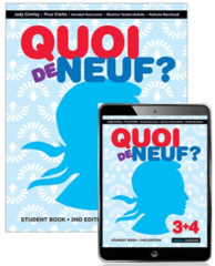 Quoi de Neuf ? 3+4 Student Book with eBook, 2nd edition