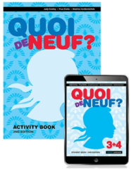 Quoi de Neuf ? 3+4 eBook and Activity Book, 2nd edition