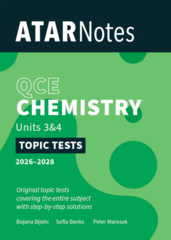 ATAR-Notes-QCE-Chemistry-3&4-Topic-Tests