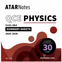 ATAR-Notes-QCE-Physics-3&4-Summary-Sheets