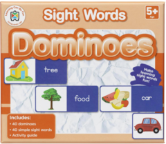 Sight word dominos