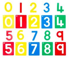 Stencil Numbers 0-9 Small Stencil Set 10 9314289017675