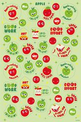Apple - ScentSations "Scratch & Sniff" Merit Stickers