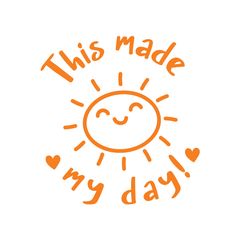 This Made My Day - Positivity & Wellbeing Merit Stamp