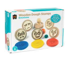 Wooden Dough Stamps - Emotions
