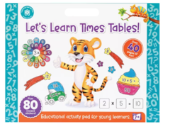 Let's Learn Times Tables! Activity Pad