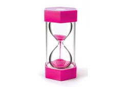 Sand Timer 2 Minute Pink (16cm x 8.5cm) 9337138110747