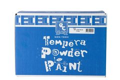 Tempera Powder Paint 8kg Brilliant Blue 9314289005825