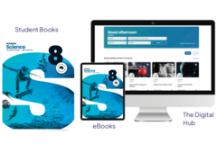 Pearson Science 8 Student Book, eBook and Hub