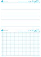 Magnetic Teacher Sheets - Ruled and 2cm Graph (Pack of 2)