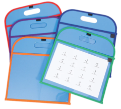 DRY ERASE POCKET BOARD SLEEVE A4 PK 5 WRITE N WIPE