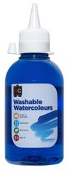 Washable Watercolour Paint 250ml Blue 9314289027254