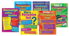 Charts - Persuasive Text - Set Of 6 A2  RIC7089