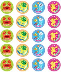 Stickers - Sea - Pk 100  9321862006711