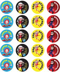 Super Girl Stickers 9321862005486