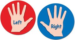 Stickers - Left &amp; Right Hand - Pk 60  YI62634